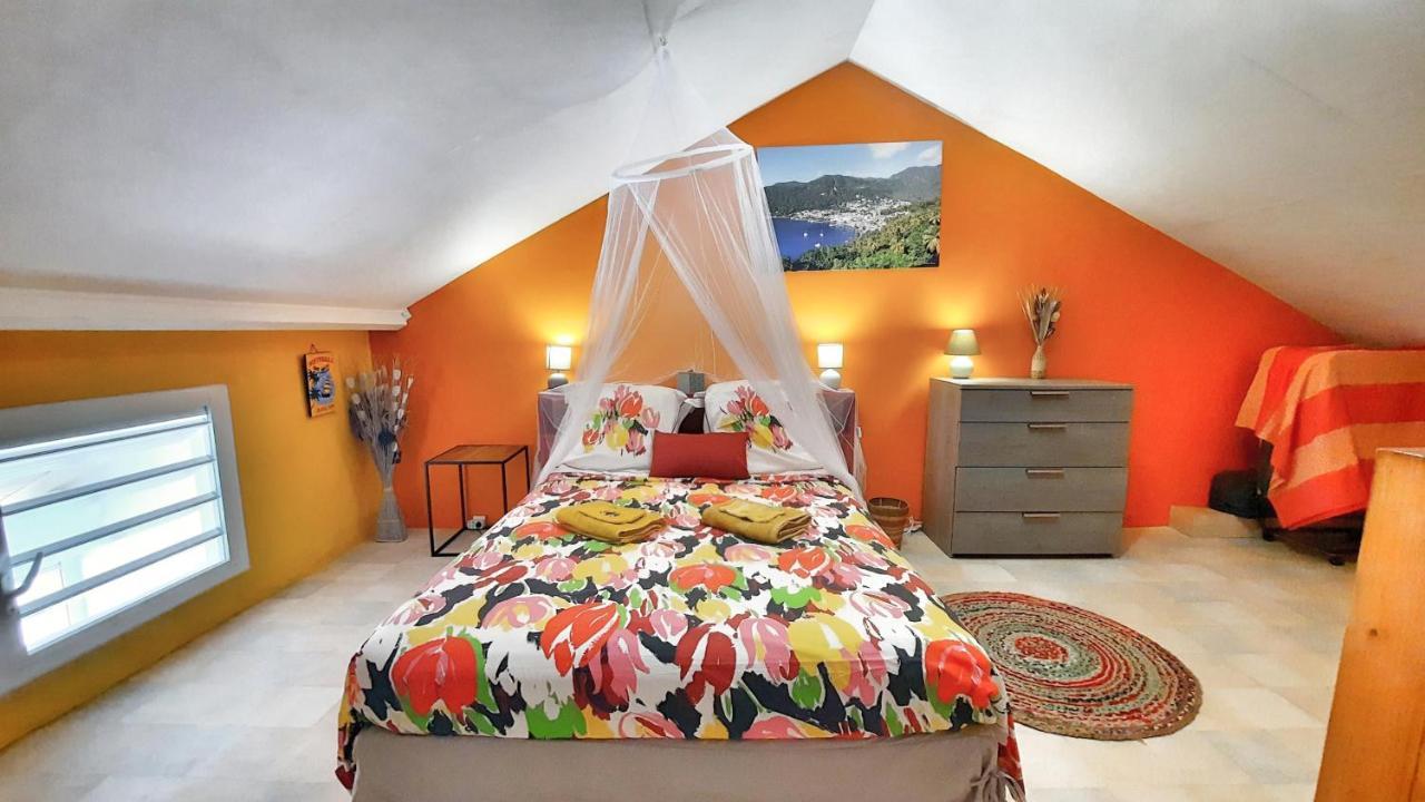 Appartement T1 Bis La Belle Vue, Vue Mer, Wifi, A 50m Le Moule